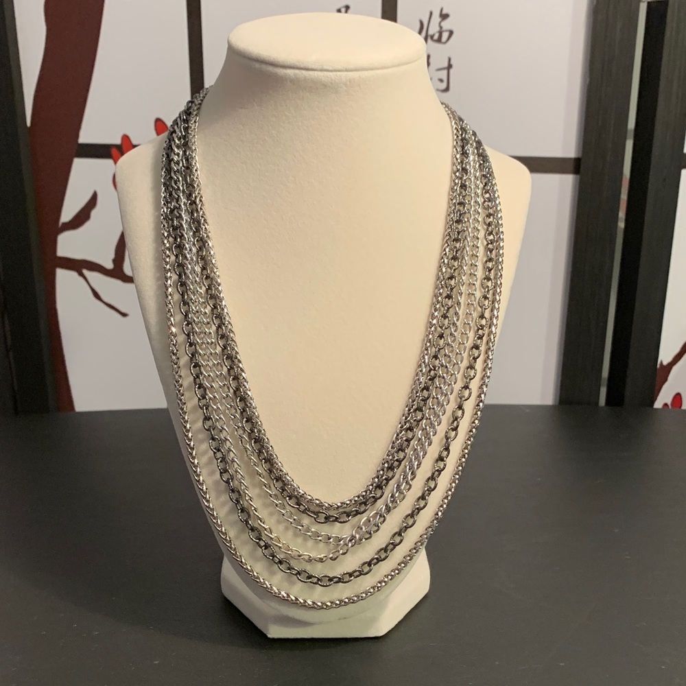 Torrid Silver Layered Necklace
